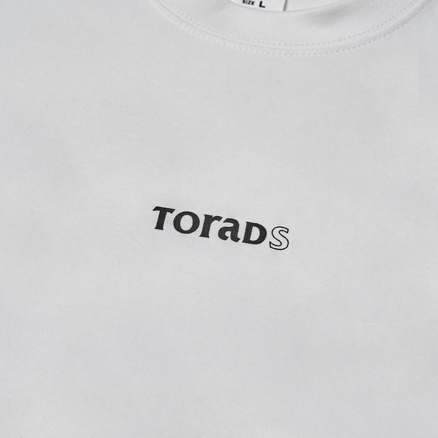 【寅壱 × TRADMAN'S BONSAI】crew neck T-shirts　WHITE 詳細画像